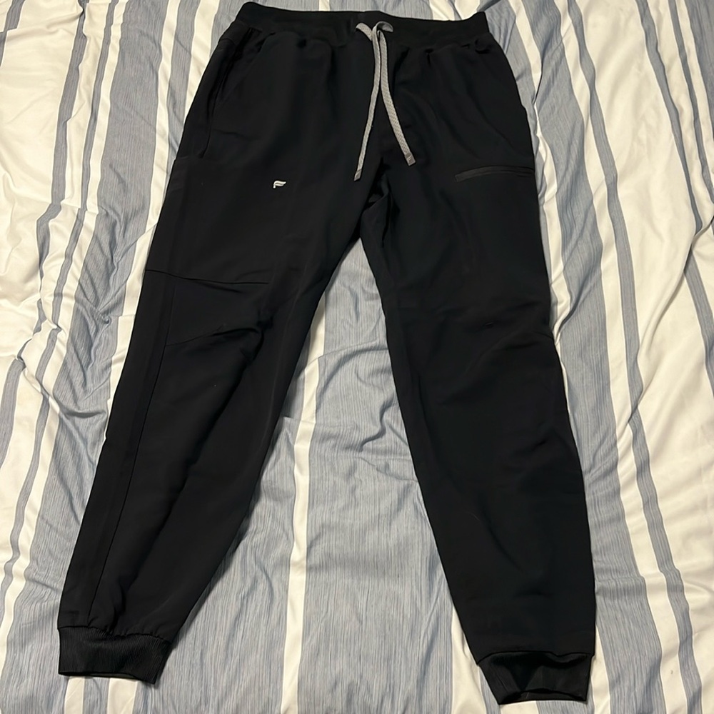 Fabletics All Shift Jogger Scrub Pants Size M, Black